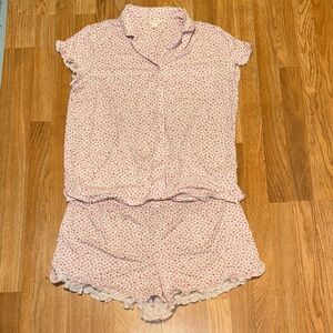 Laura Ashley Heart Pajama Set